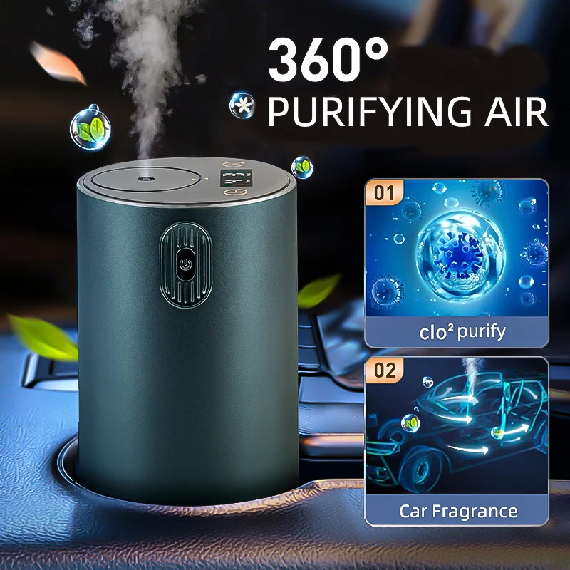 Portable Pocket Mini Usb Rechargeable Car Air Cooler Humidifier Machine Hair Pure Fragrance Ultrasonic Essential Oil Diffuser