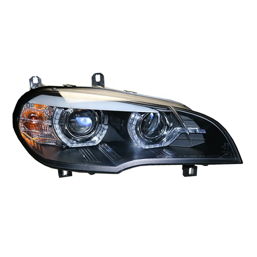  Без функции AFS модификация HID фары для X5 E70 от 2007 до