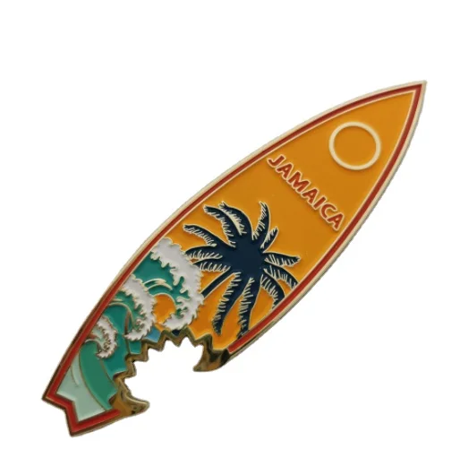 Custom Beach Style Eco-Friendly Soft Enamel Metal Zinc Alloy Beer Bottle Opener,Metal Spanner Antique Gold Bottle Opener