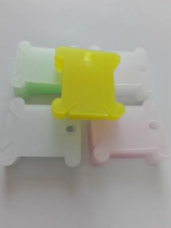 
Embroidery Plastic Floss Bobbins thread coiling craft colorful card plastic shapes tools cross stitch sewing embroidery 