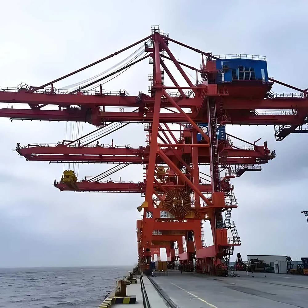 55 Ton Ship To Shore Double Trolley STS Quayside Container Lifting Crane Quay Offshore Crane Price