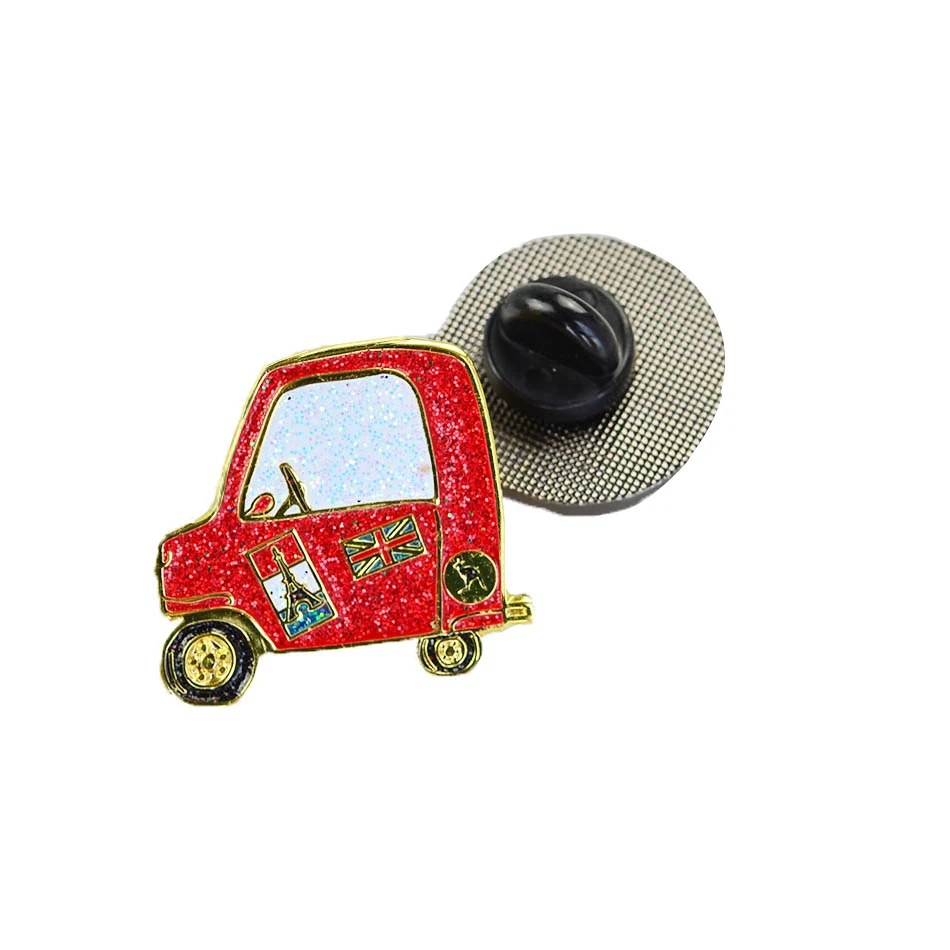Personalized Metal Crafts Custom Logo Car Pin Badge Soft Enamel Lapel Pins