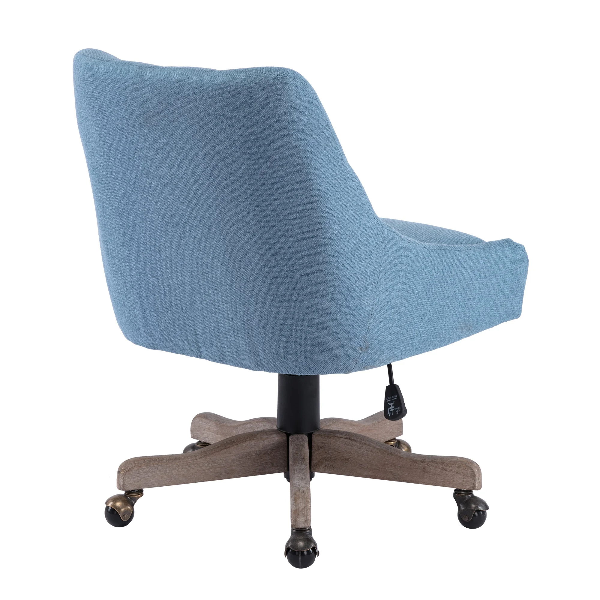 Well-edited workspace cozy and convenient design leisure office chair