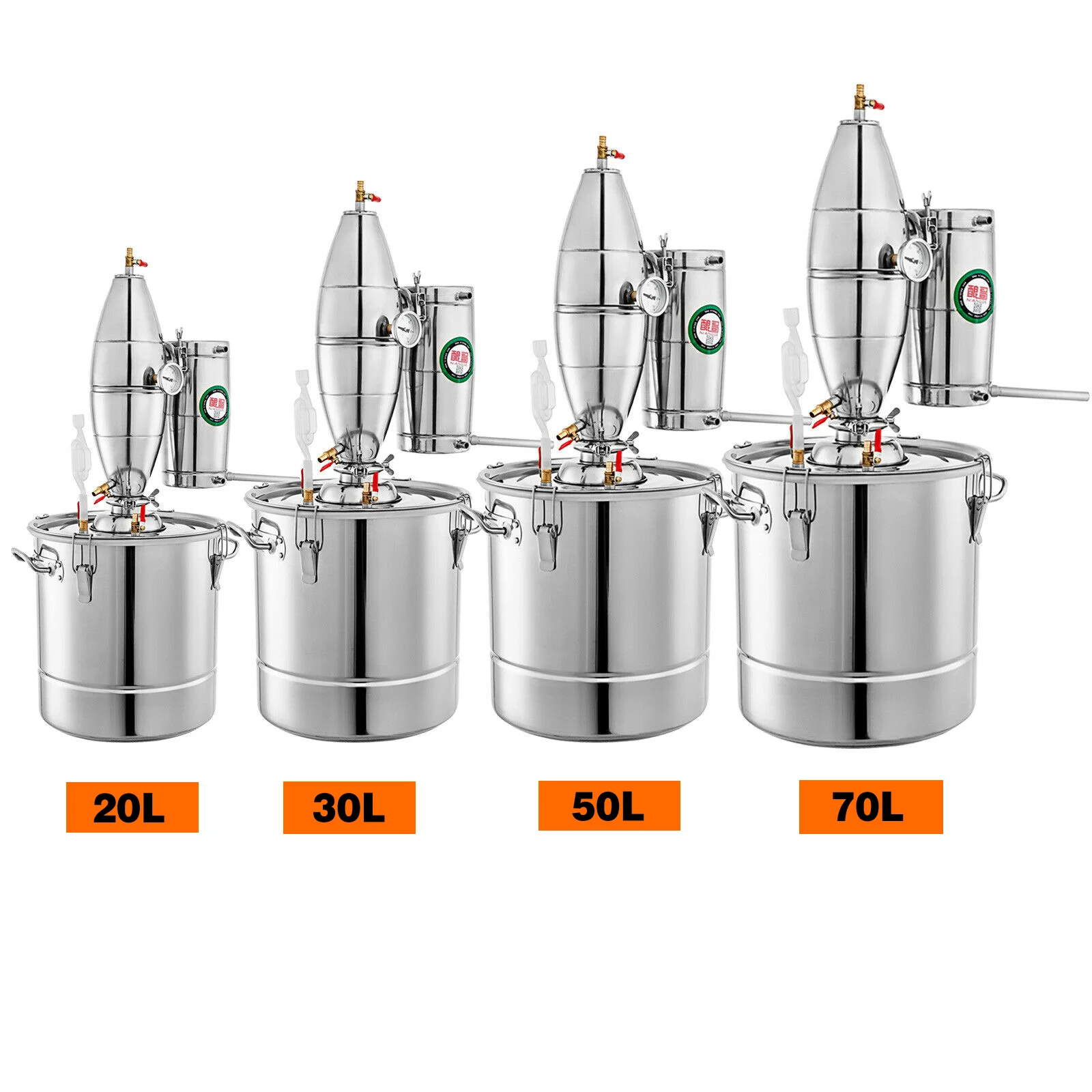 20L 30L 50L 70L 100LHot sale Micro Alcohol Distiller/Wine Beer Brewery Equipment