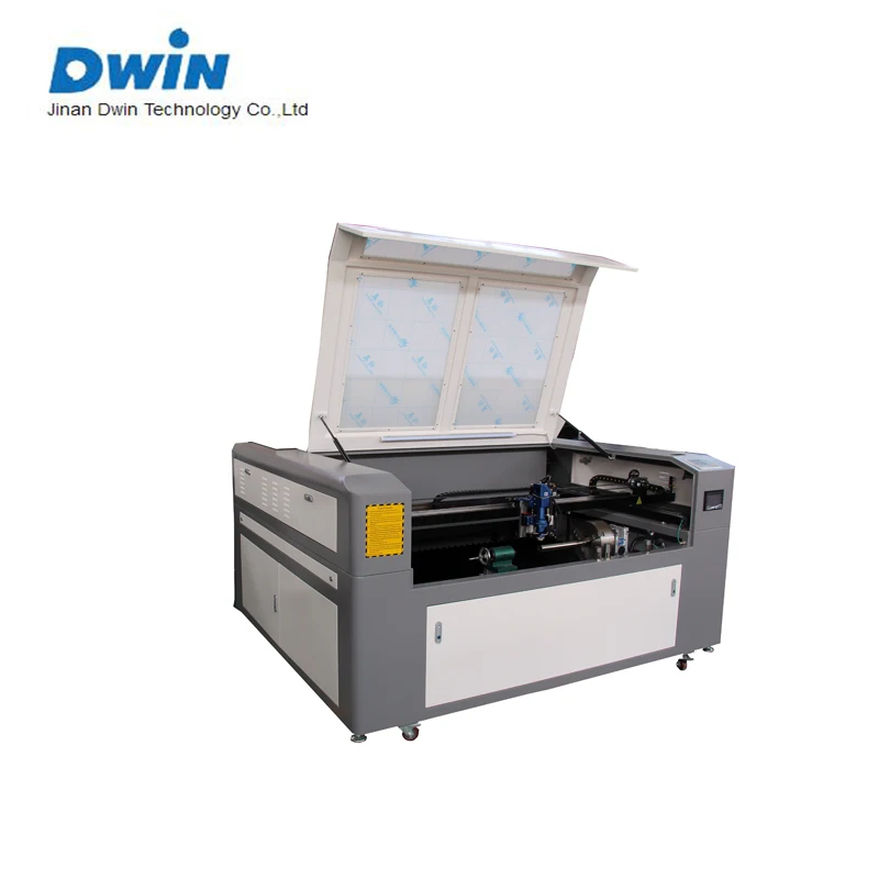 cloth laser cutting machine 1390 co2 laser engraving machine with ruida reci ccd optional 80w 100w 150w single/multiple heads
