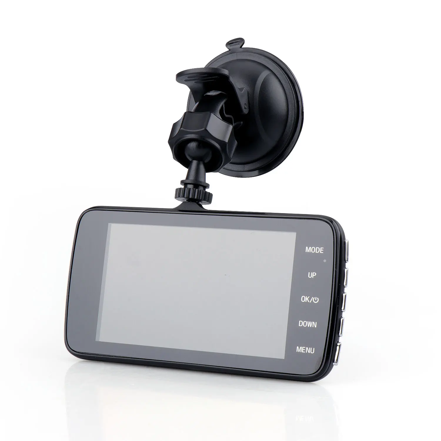 Factory Supply Full HD 1080P Dual Lens DVR Video Recorder Dash Camera Rear View Night Vision 32GB Car Camera and Monitor