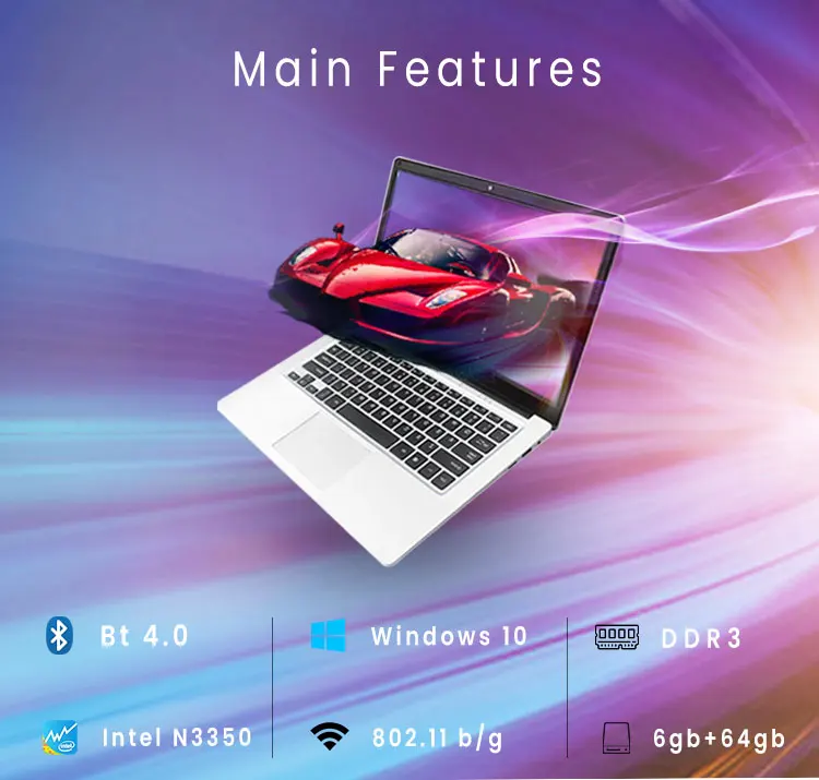 GreatAsia Cheapest pocket laptop with Free business handbag 6G+512GB SSD 1TB CPU Intel N3350 Good quality batch provide i5 i7