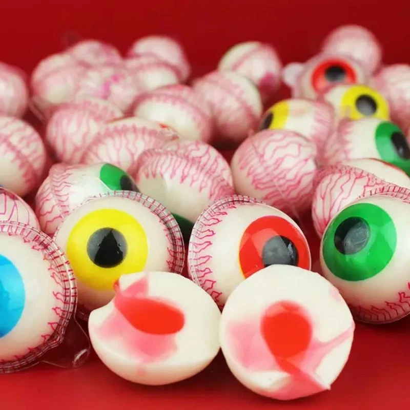 Benhe OEM/ODM Ball Gummy Candy Filling Fruit Jam Soft Candy Jelly Candy