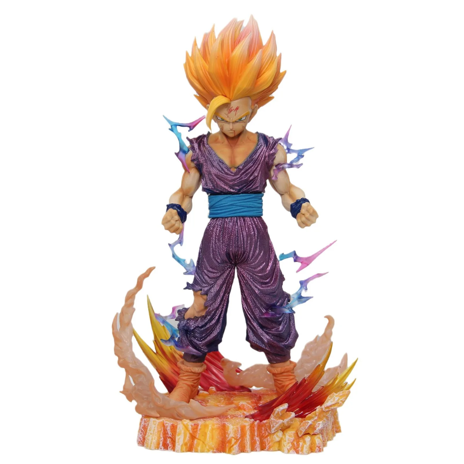 High-quality anime figures DBZ Super Saiyan 2 Son Gohan PVC model toys Anime Figure Dragon balls Action Figures