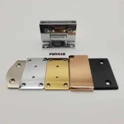 Fengze Stainless Steel Frameless Glass Door Pivot Screen Glass Shower Door Hinge Sliding Door Hardware