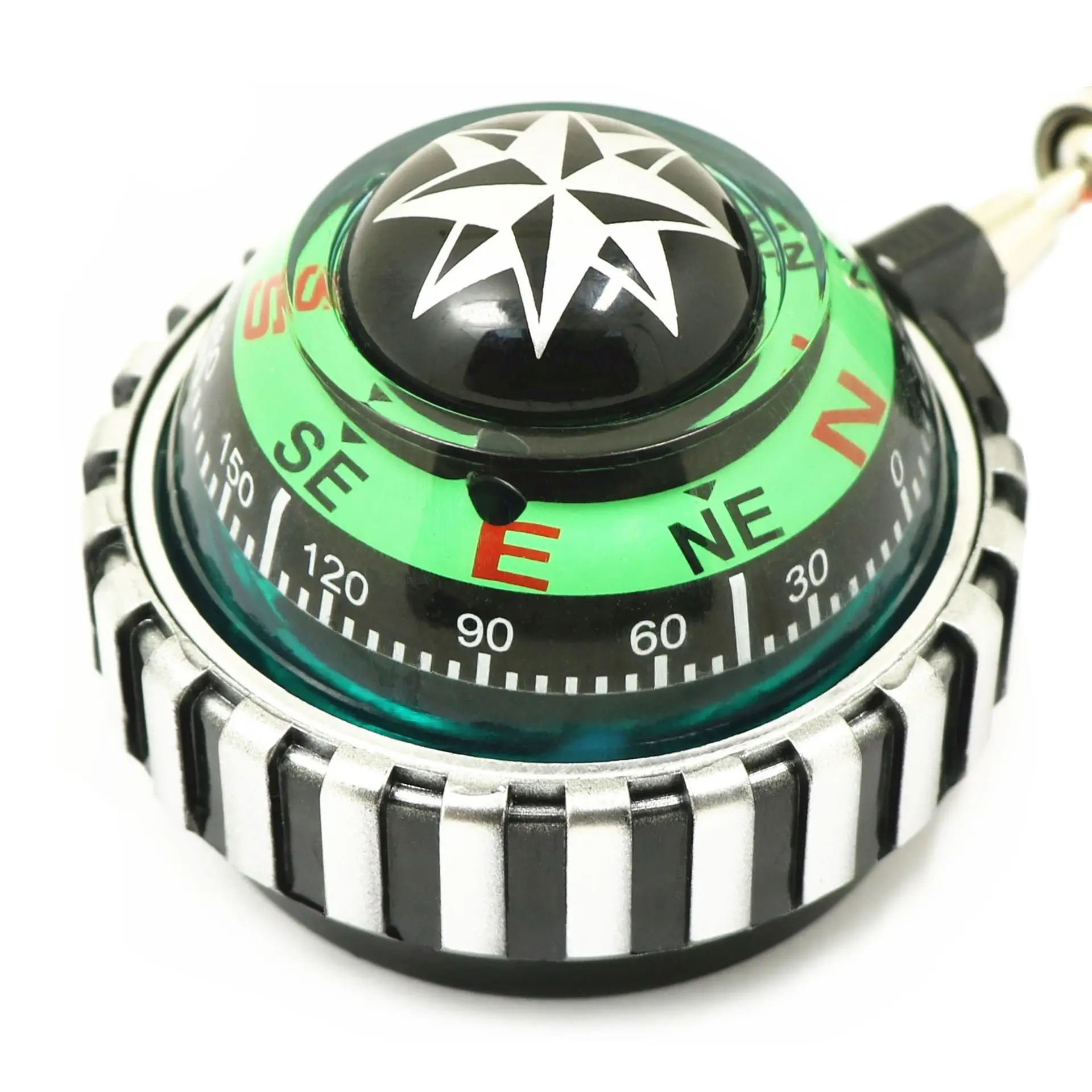 Night light vehicle mounted marine compass suction cup universal adjustment vehicle navigation guide  direction compass ball