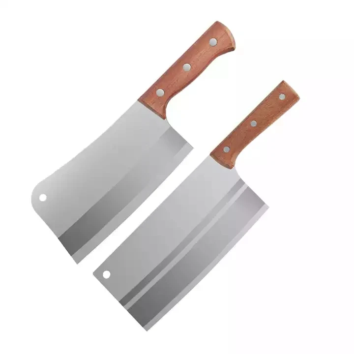 WONDERFUL Wholesale Hight Quality Professional Chef Knife Stainless Steel Kitchen Knife Set With Natural Wood Handle
