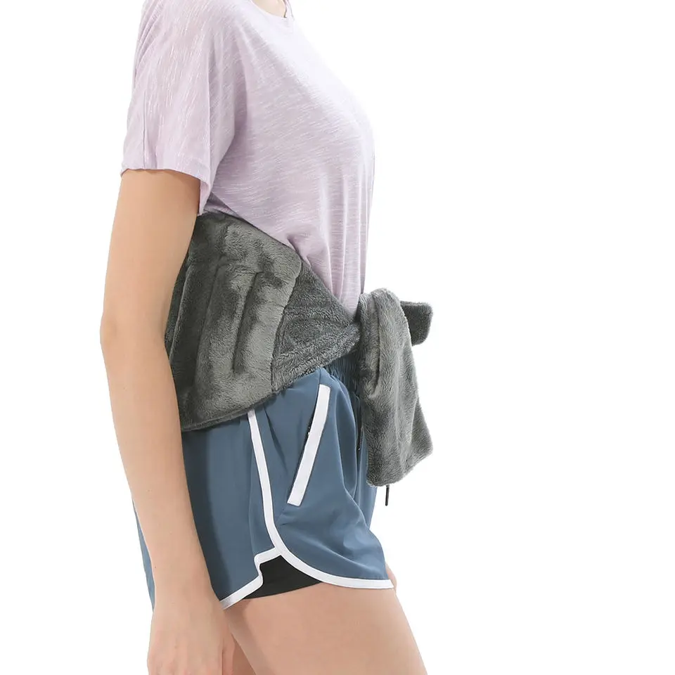 Versatile Aromatherapy Moist Heat Pack Warm and Cold Compress Microwavable Heat Pad Belt for Instant Pain Relief with Straps