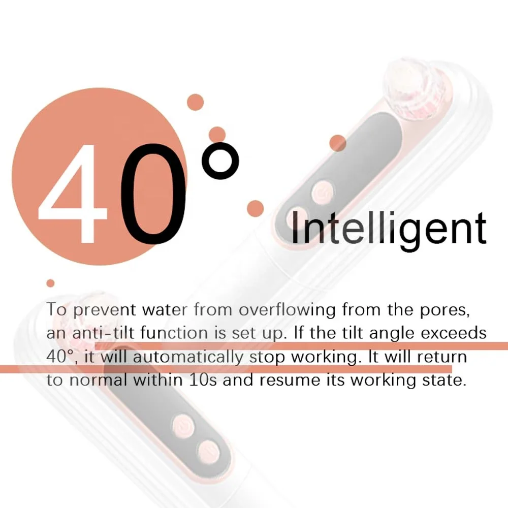 Microdermabrasion Blackhead Removal Facial Treatment Oil Absorbing Acne Absorber Nose Cleaner Blackhead Meter Vacuum Removal