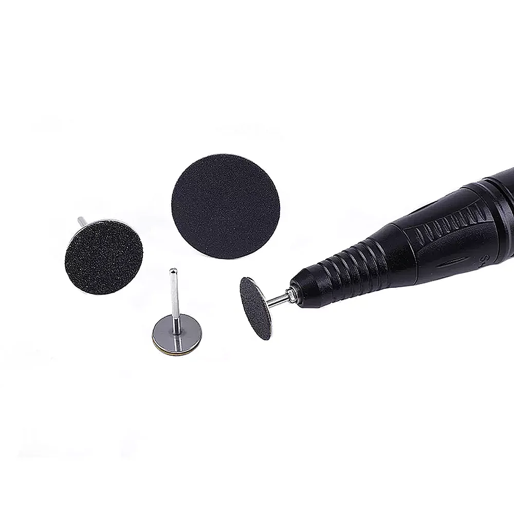 Foot Callus Remover Tool Nail Drill Bits Stainless Steel Pedicure Sanding Disc Mandrel