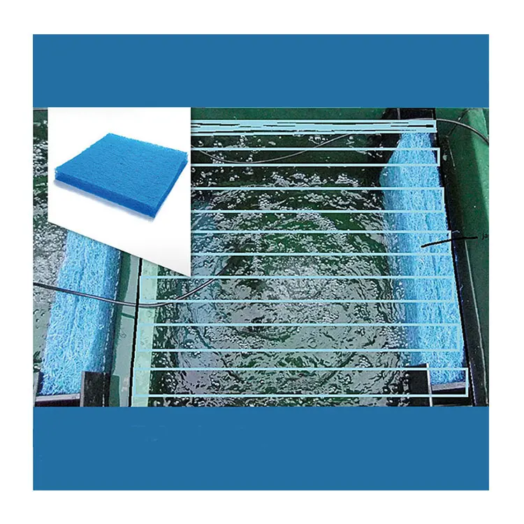 
PP+Poe Material Similar Japan Koi Pond Filter Media Mat For Fish Use 