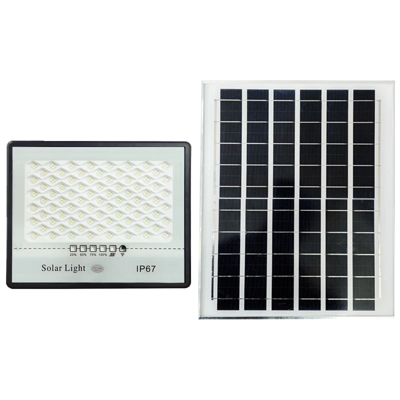 New LED solar lamp Light controlled induction IP67 Four in one beads + optical lens stadium Wall Garde Lantern security Outdoor