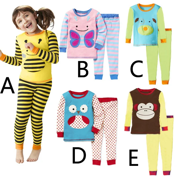 Turkish Factory Wholesale Overrun 100% Cotton Kids Pyjamas Clothing From Turkey