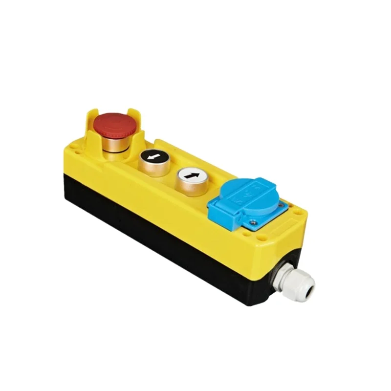 XDL821-JB471P equipment plastic and socket emergency switch control box panel for power