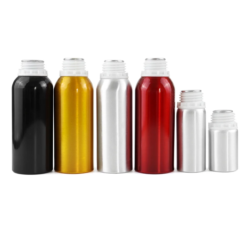 Childproof Custom Logo 50ml 120ml 100ml 150ml 250ml 500ml 1000ml Aluminum Bottle With Tamperproof Cap For Essential Oi
