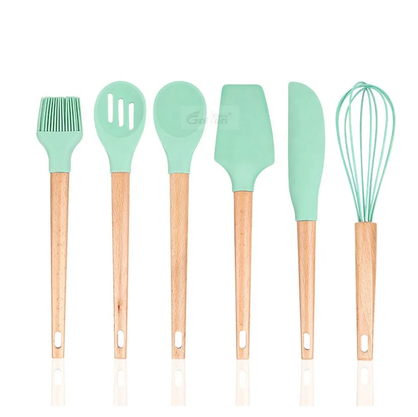 korean hotel modern unique cheap eco friendly private label bulk kitchen utensils cooking ware set