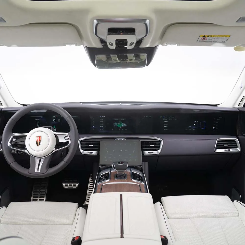 Hot Selling Hongqi EHS9  New Energy Car Pure Electric Large SUV 4 WD 6 Seats Fast Speed 200Km/h Range 690KM Deposit Pre-sale