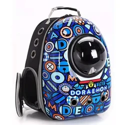 Настраиваемый Прозрачный чехол для переноски домашних животных из мультфильма