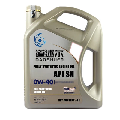 SN 0w40 Direct from the manufacturer Motor Car Lubricants Oil Synthetic Gasoline Engine Motor Oil