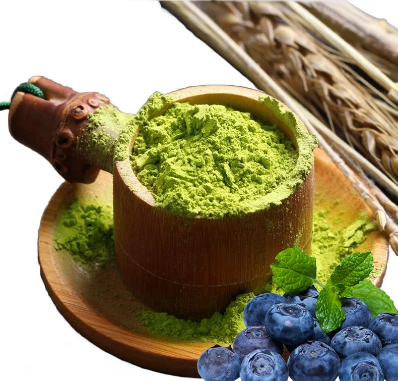 Enchantment Premium Matcha Green Tea Powder Infused with Blueberry
