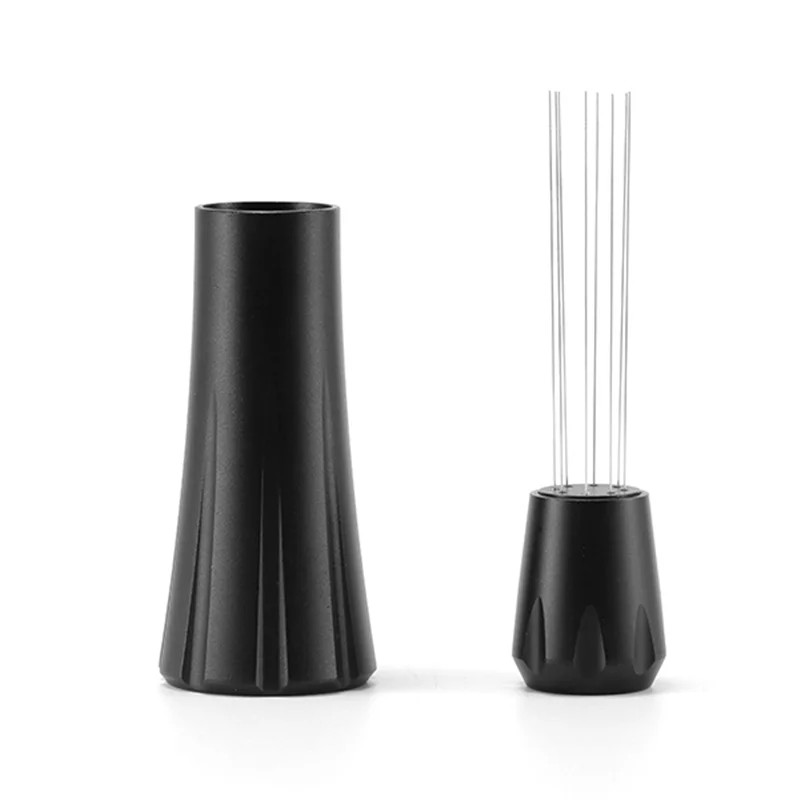 Espresso Coffee Stirrer Coffee Tamper Espresso Tamper Coffee Distributor Powder Leveler for WDT Tools 8 Needle pins