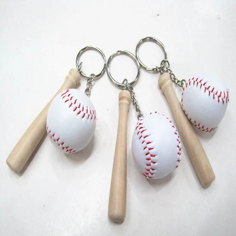 
Baseball Keychain Sport Souvenir Prize Cheap Product Custom Print 