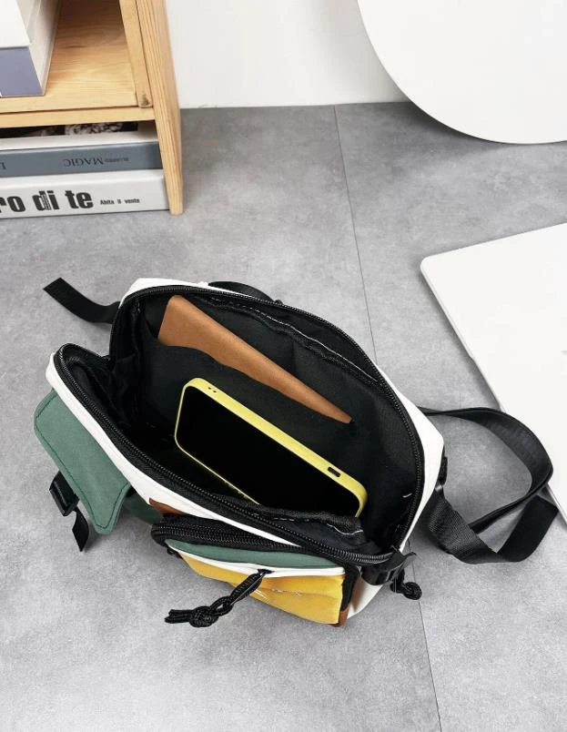 Fashion Custom Printing Logo Ladies Messenger Shoulder Chest Womens Crossbody Bag