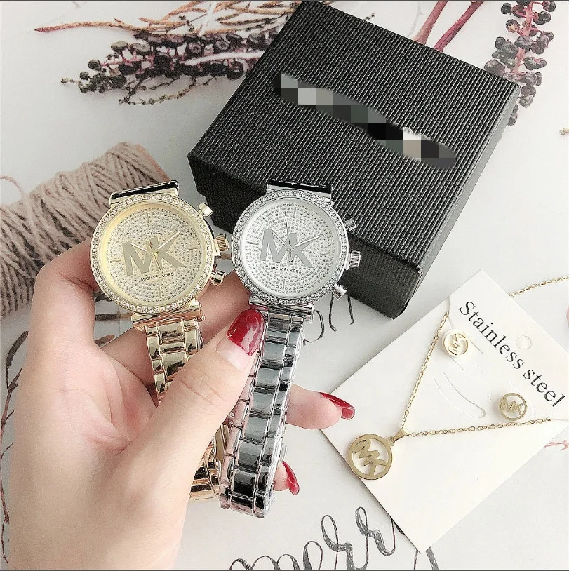 Высококачественные классические роскошные уникальные часы, инкрустированные золотыми кварцевые наручные часы для женщин, подарок