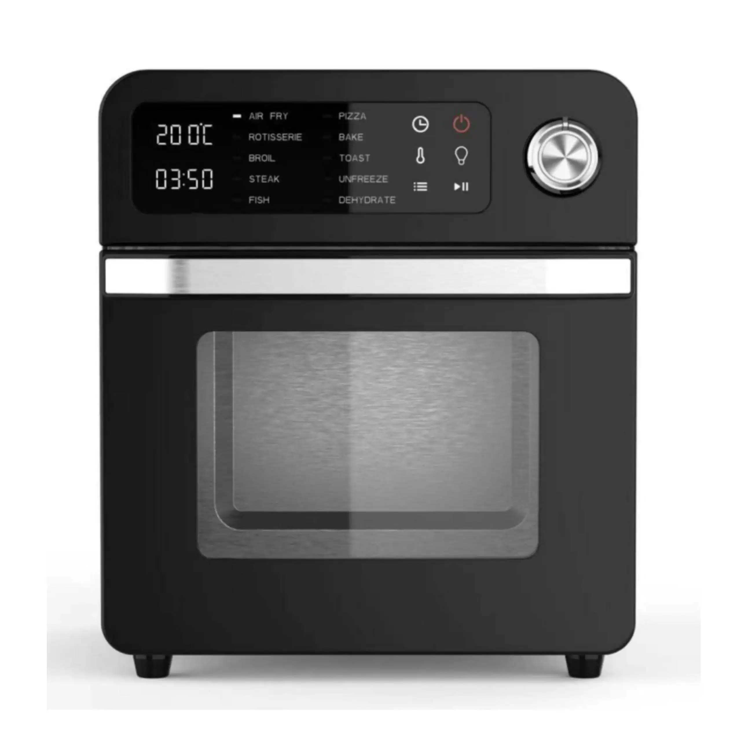 Hot sale 25L  Air Fryer Toaster Oven  LCD Display Convection air fryer oven