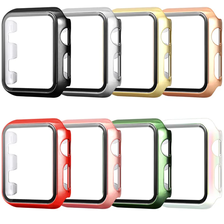 Высококачественный защитный чехол для смарт-часов с экраном, чехол для iWatch 38 мм 40 мм 42 мм 44 мм