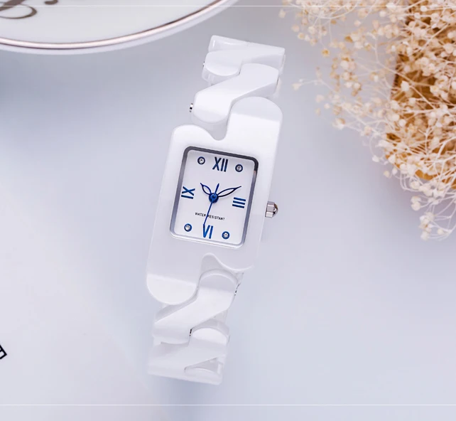 Custom Logo Ceramic  Women Watches Quartz Wholesale New Design Luxury Ladies Watch