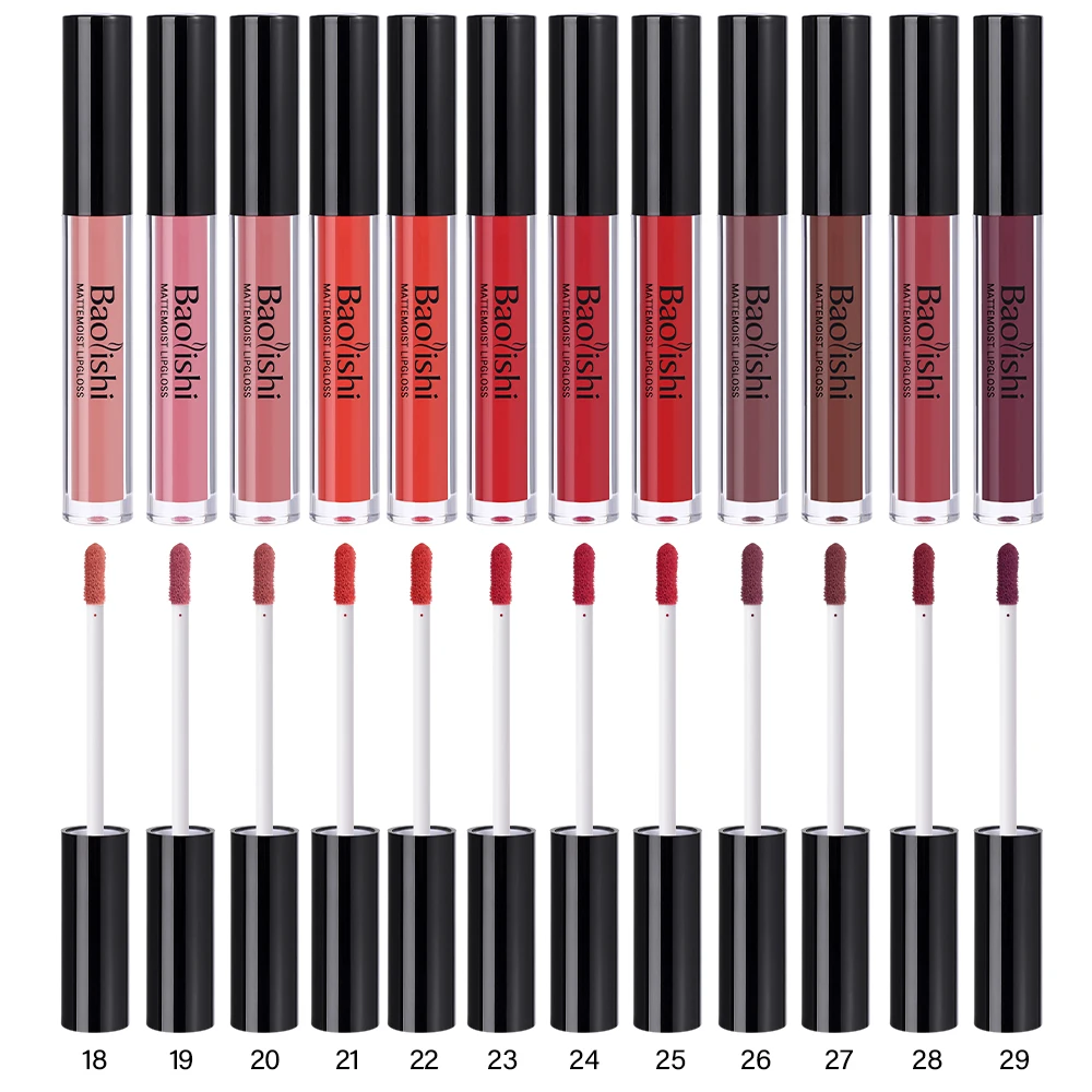 Own Brand without Logo Lip Gloss Matte Nude Lipstick Liquid Low Price Lip Gloss Wholesale Makeup Glossy Air Velvet 10G Vegan