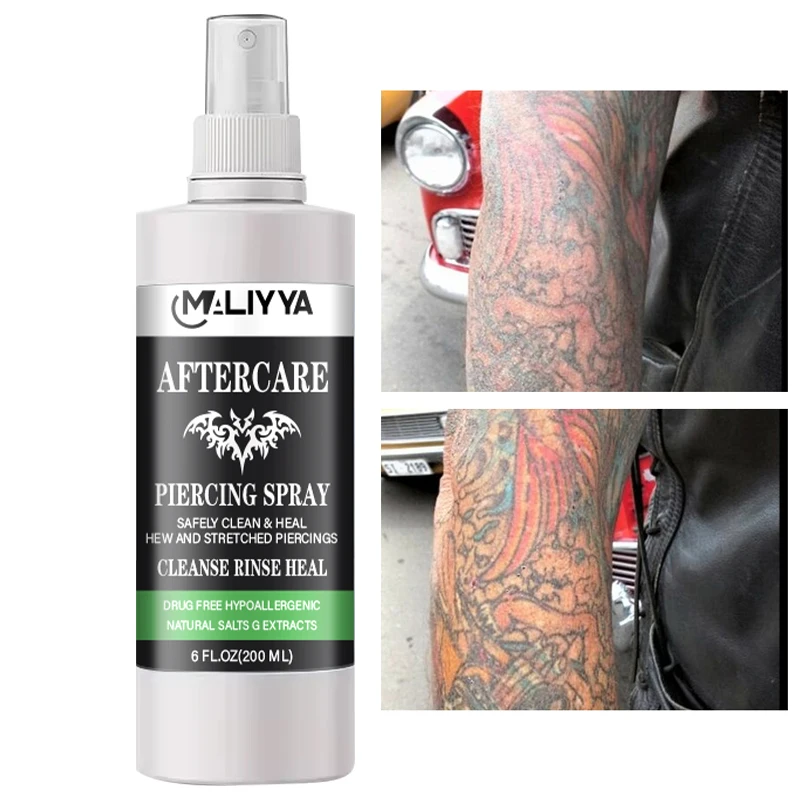 Factory OEM tattoo care spray tattoo after cleaning care customized logo professional tattoo piercing after care