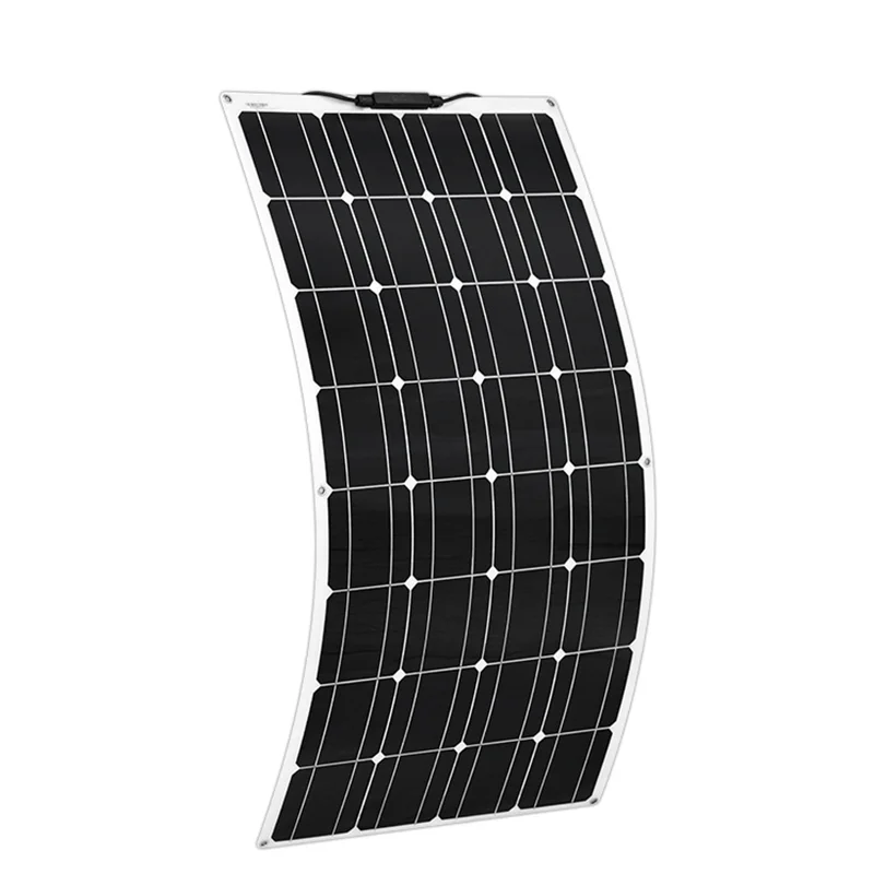 GEB  high efficient flexible solar panel 12v 100w 300w monocrystalline solar panels panneaux solaire 200w flexible solar panels
