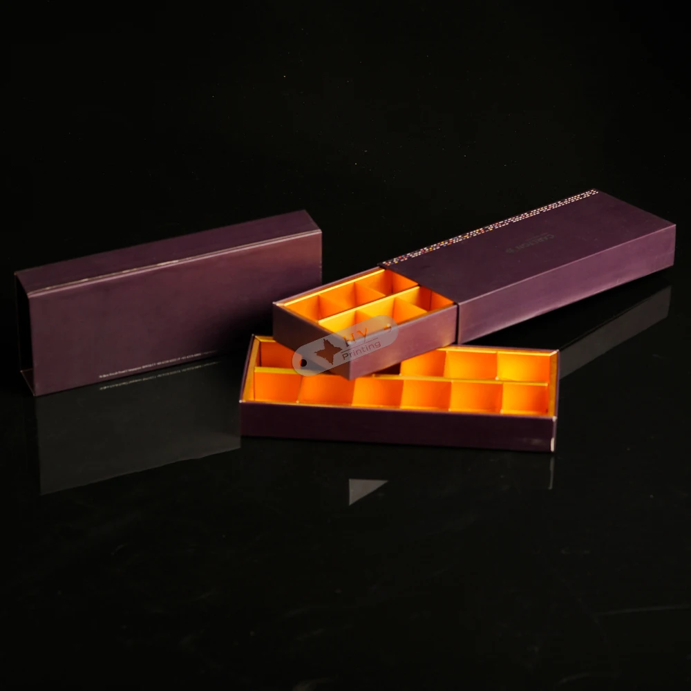 Custom food packaging box chocolate package box chocolate eco friendly paper box