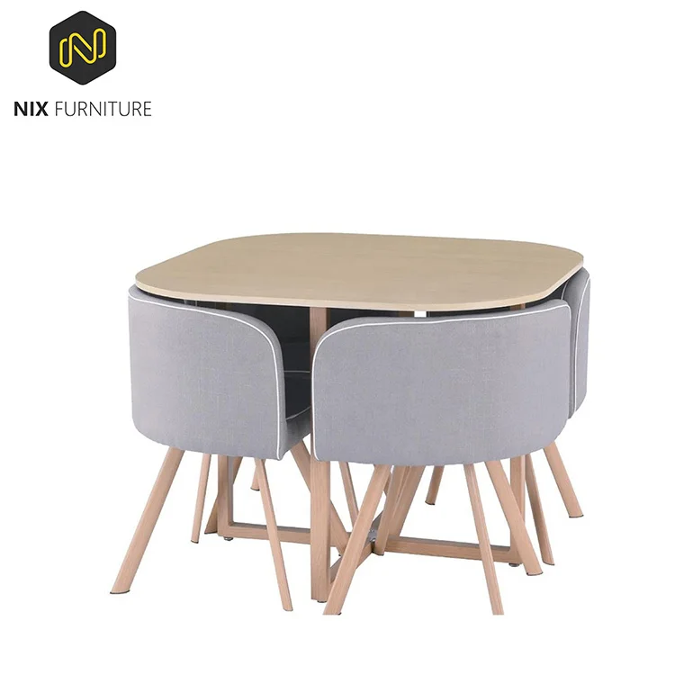 Cheap MDF Furniture Set Dining rooms 4 sill dinning table set for 4