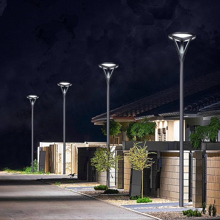 New Design 40W IP65 Aluminum LED Lamp Waterproof Solar Powered Outdoor Lighting Garden Street Patio Landscape DC Power Supply