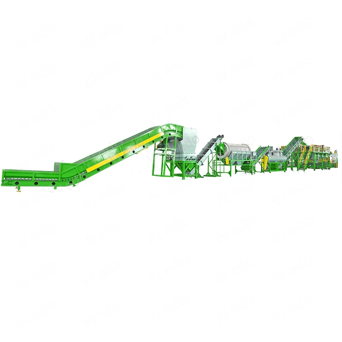 Advance Supply Production Line Reduce Labor Cost And Manufacture High Standard Design Sea Freight  PET Plastic Recycling Machine