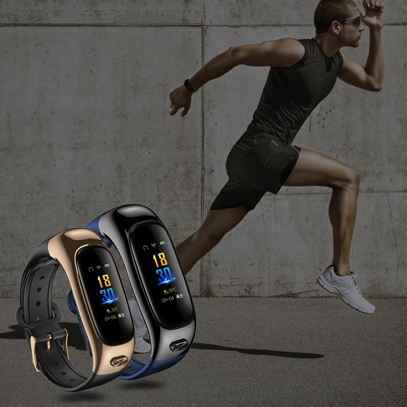 Smart Watch Best Watch Shenzhen 2019 New Style Android Blue tooth 2 In 1 Smart Watch With Ear piece