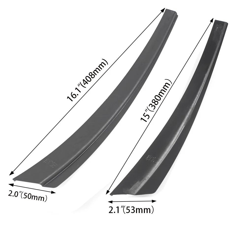4 Pieces Auto Refitting Accessories Front and Rear Wheels Tire Eyebrows Mudguards for Tesla Model Y