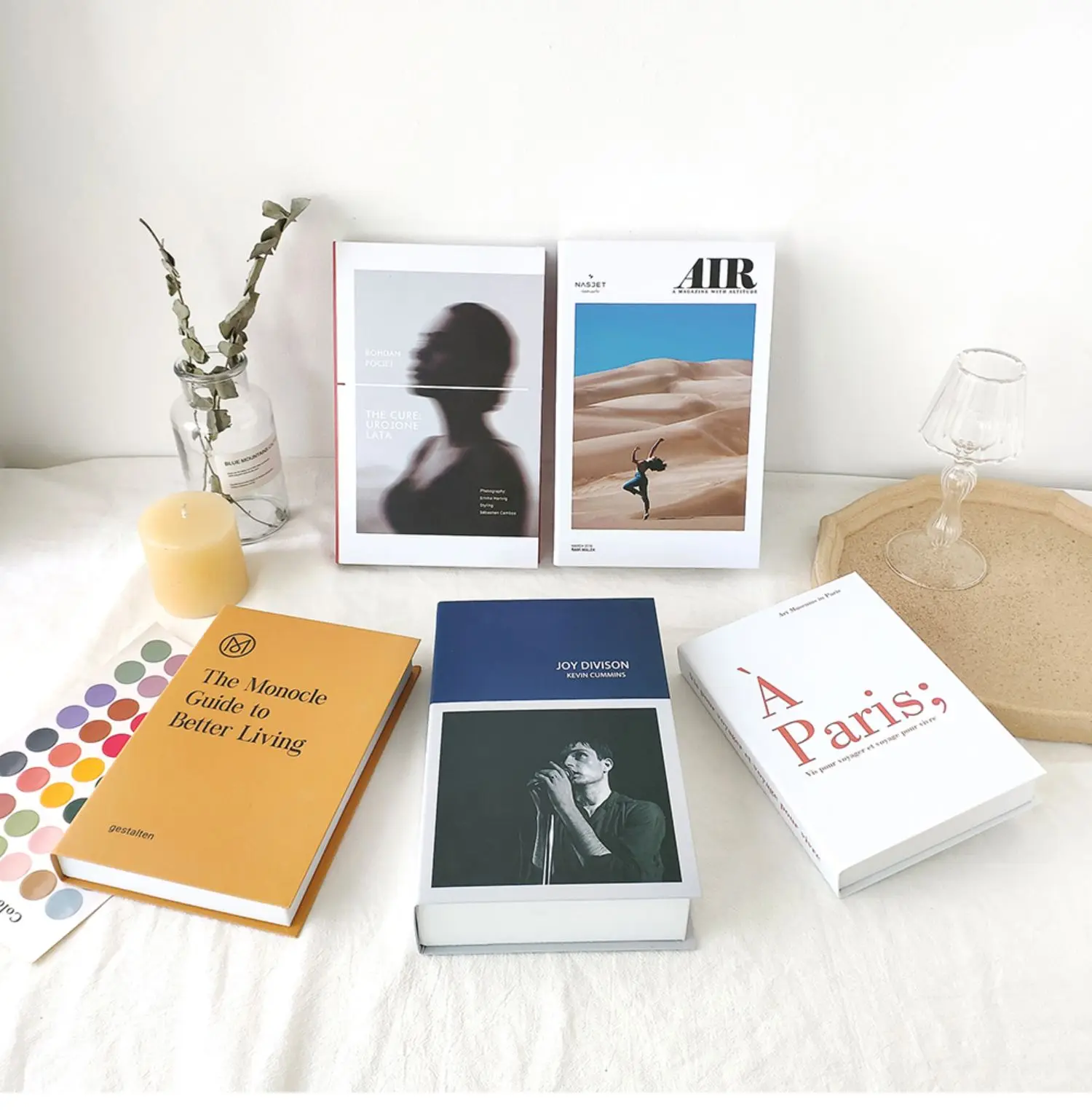 custom porcelain decor books decorative books cushion  decorations gold books