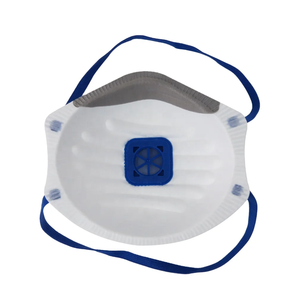 Newest Hot Sale CE FT-093 FFP2 NR Professional Melt-Blown Valved Filter Mask With Adjustable Nose Clip For Optimized Fit