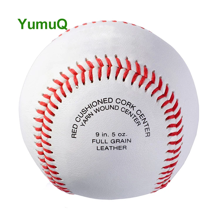 YumuQ Standard Size Double-Layer Cushioned Rubber Core Baseball Ball For Practice And Training