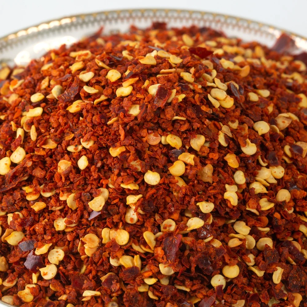 ISO/BRC/HACCP Certified  crushed red chili /chilli flakes/paprika China Jiaozhou supplier price