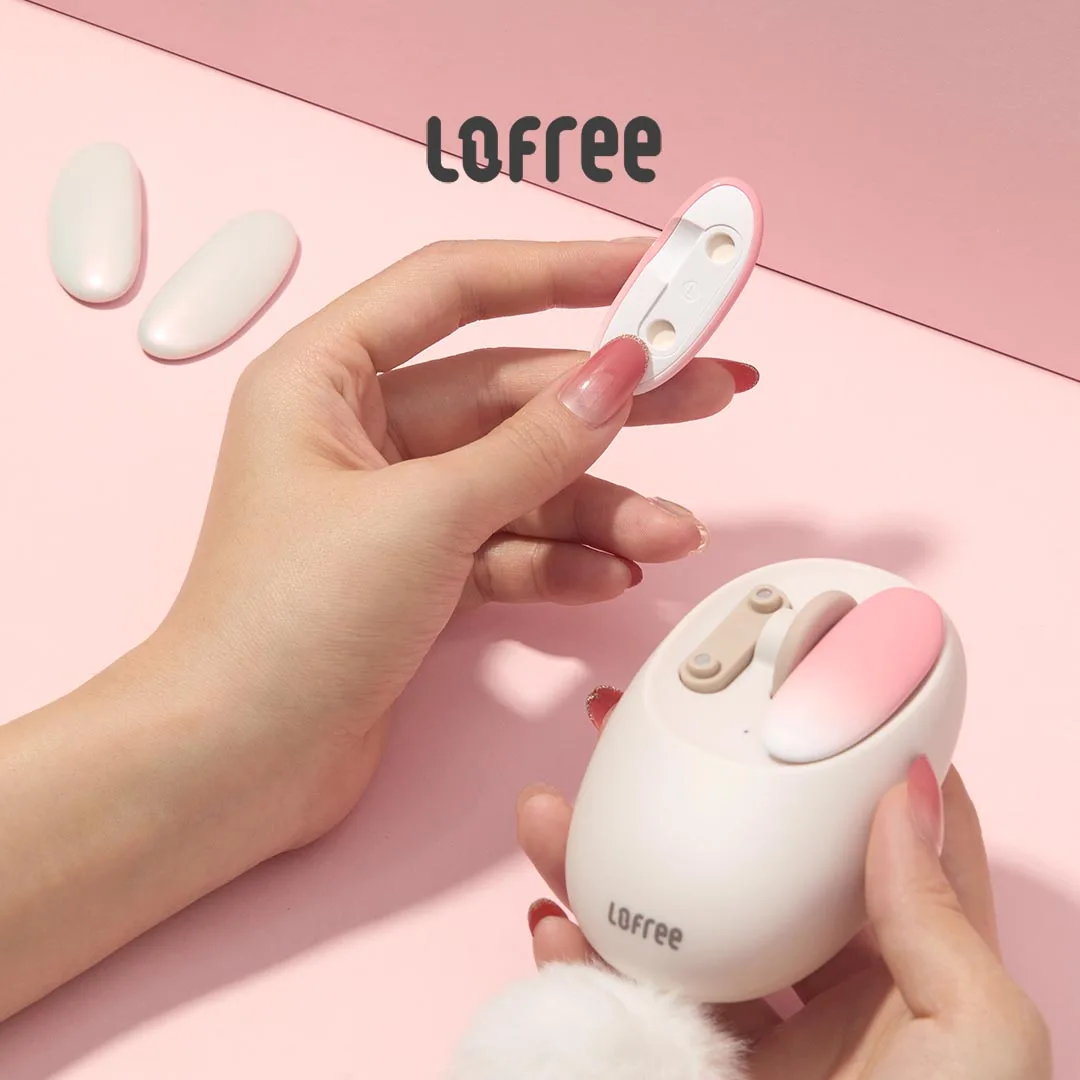 LOFREE Creative BT Wireless Mouse For Laptop Desktop Android Windows IOS System Wireless Mouse For Girls Christmas Gift